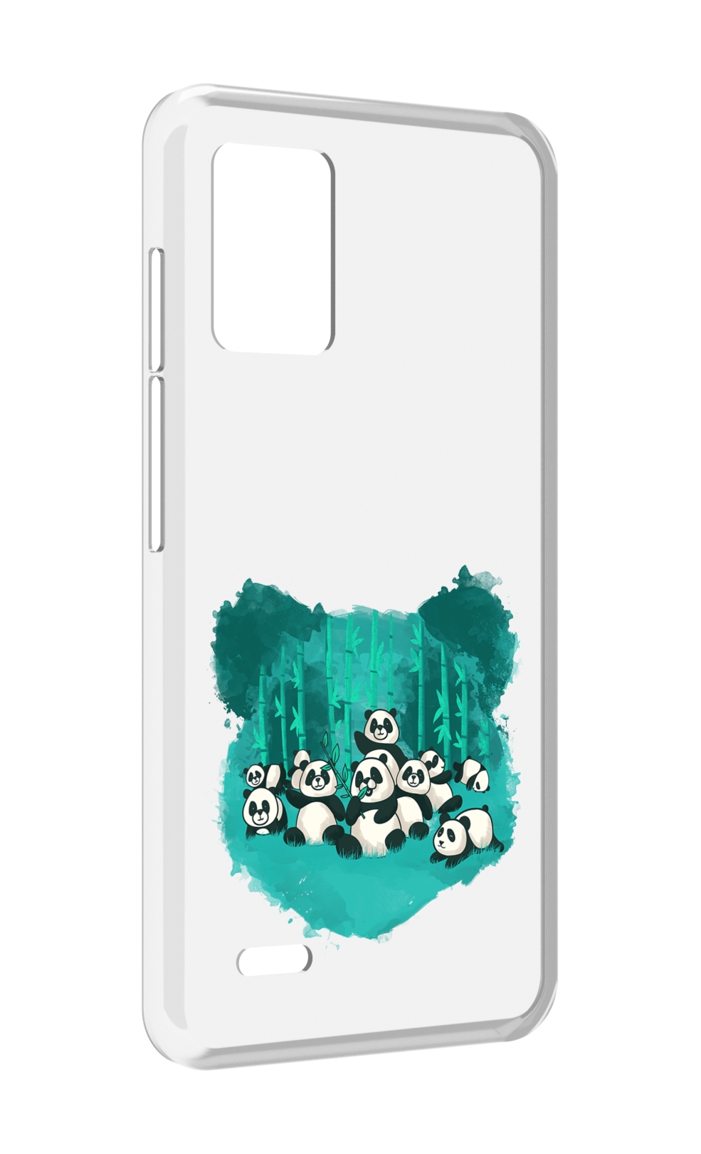 

Чехол MyPads нарисованные панды для UMIDIGI Bison X10S / Bison X10G, Прозрачный, Tocco