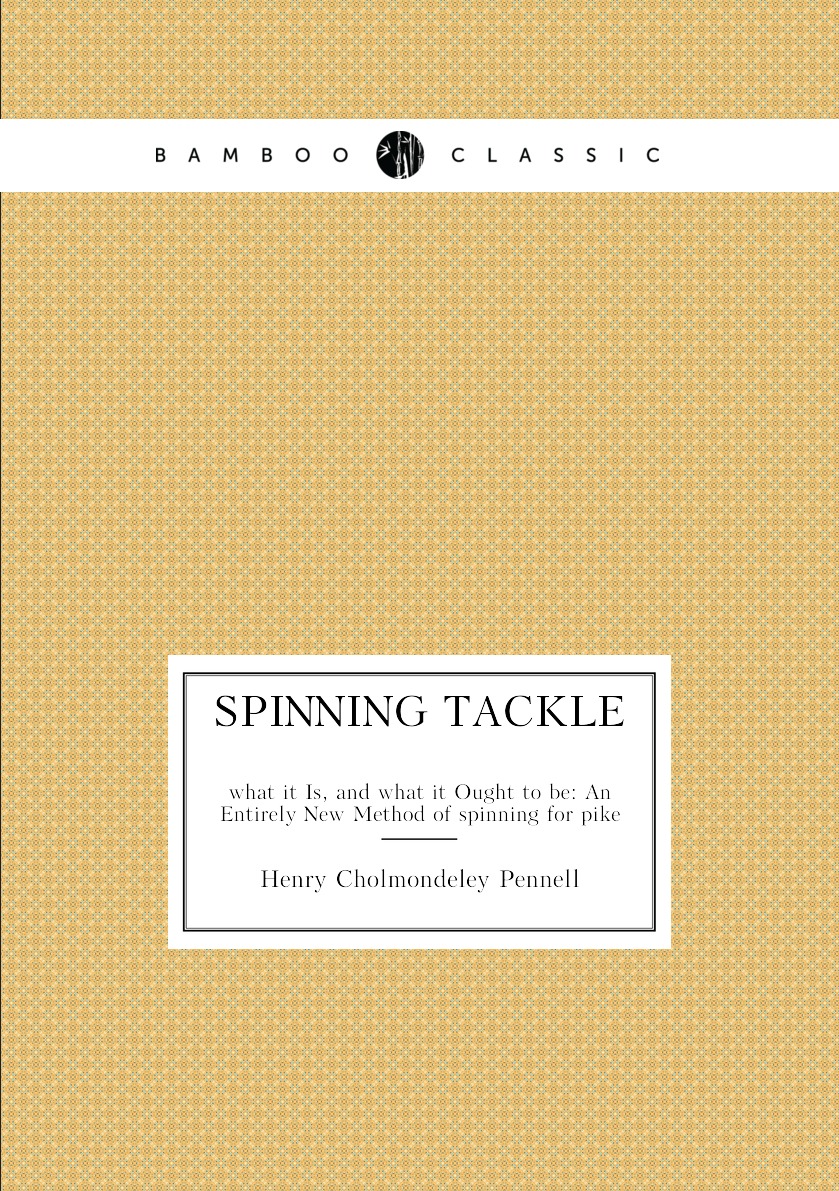 

Spinning Tackle