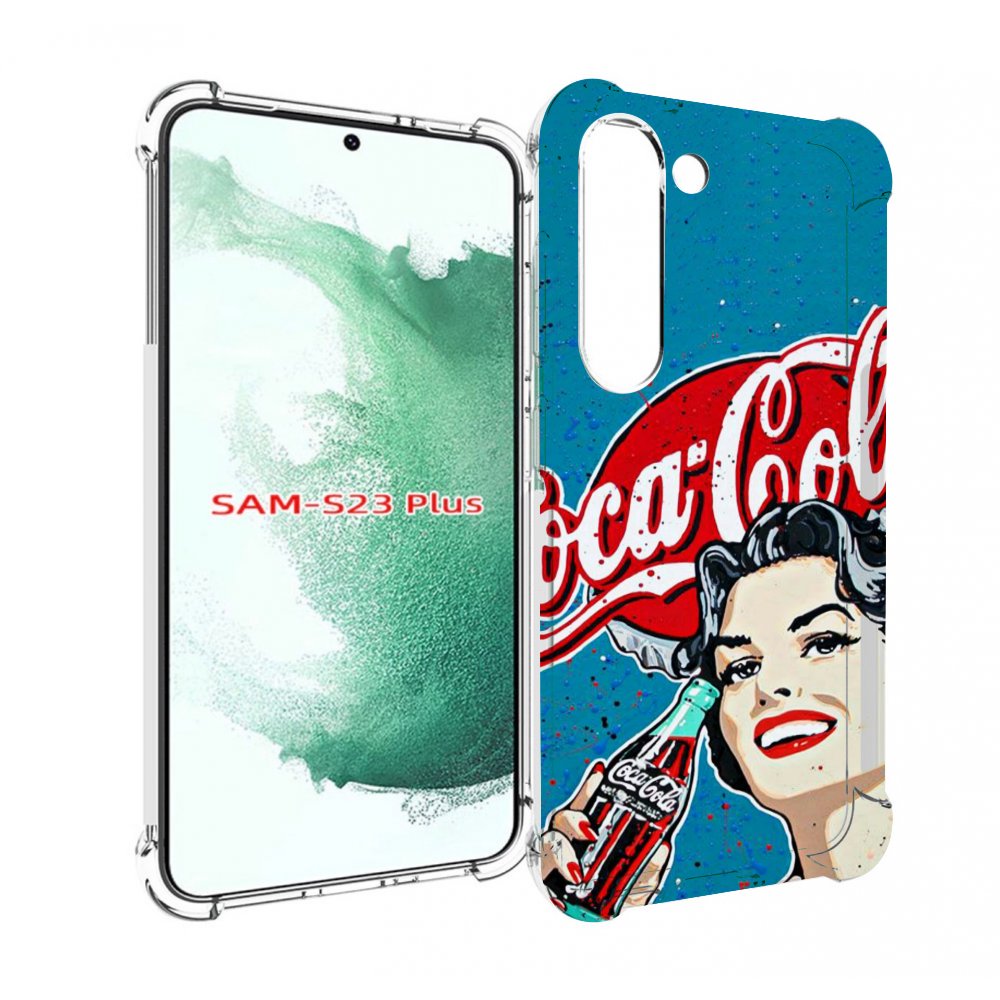 

Чехол MyPads вкусная кола картинка для Samsung Galaxy S23 Plus +, Прозрачный, Tocco