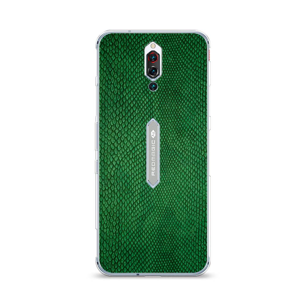 

Чехол Awog на ZTE Red Magic 5S / ЗТЕ Ред Мэджик 5S "Изумрудная змея", Разноцветный, 134250-3