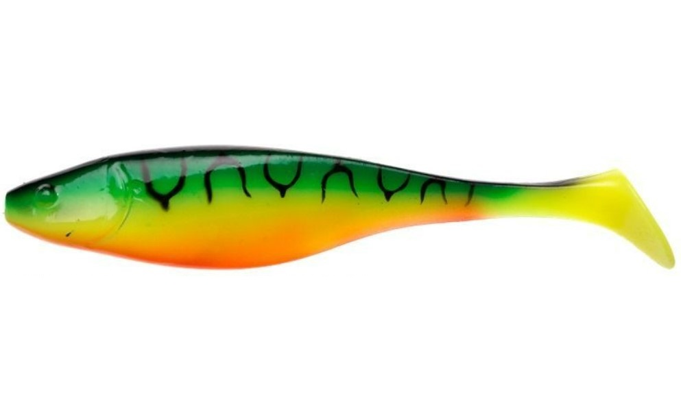 

Мягкие приманки Narval Commander Shad 10cm #006-Mat Tiger, Зеленый;желтый;красный, Commander Shad
