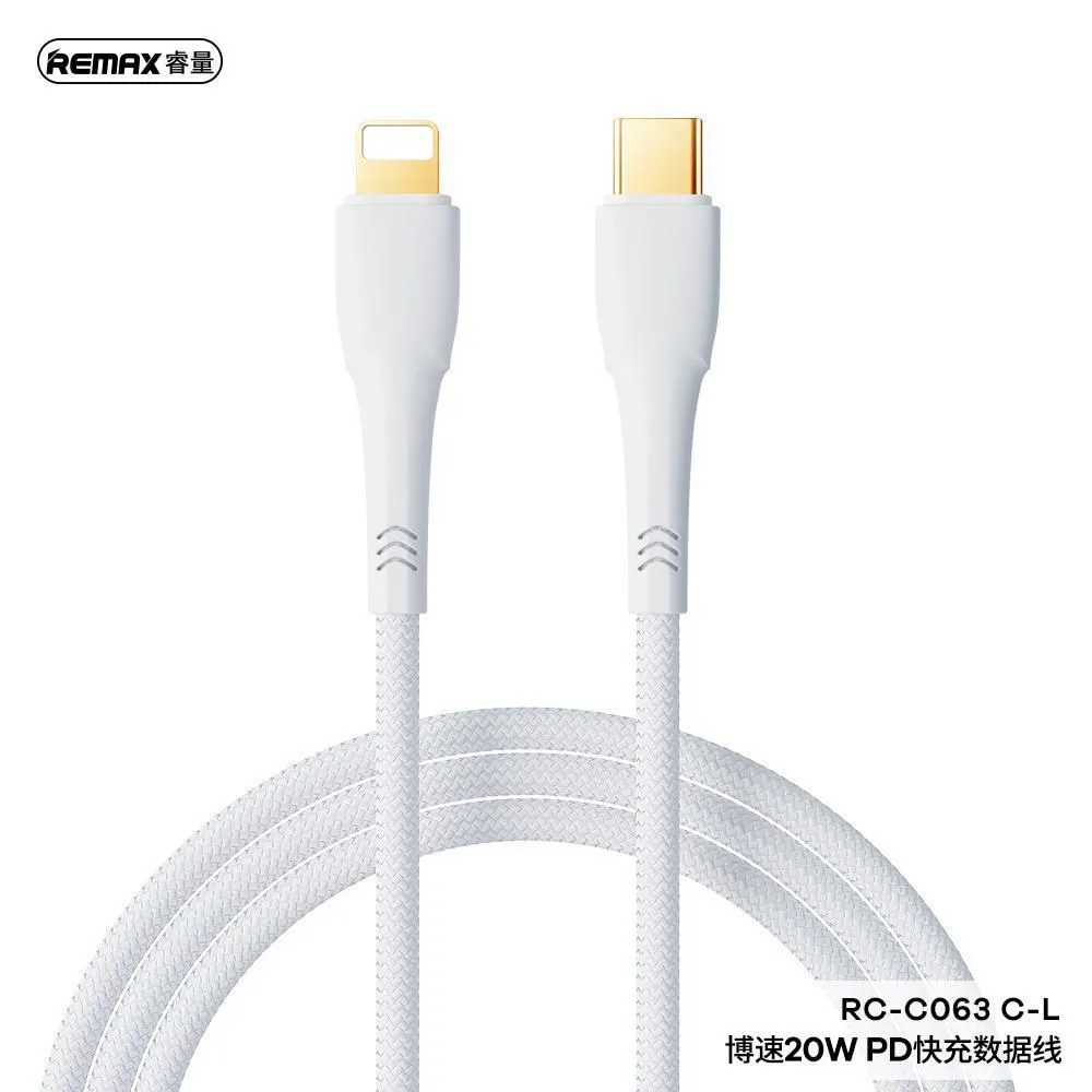 

Кабель для зарядки Remax rc-c063 Type C-Lightning Быстрая зарядка iPhone