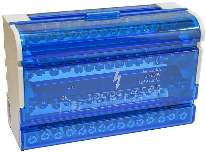 

TDM Electric блок модульный распределительный на DIN-рейку 125А, 4П (4x15)