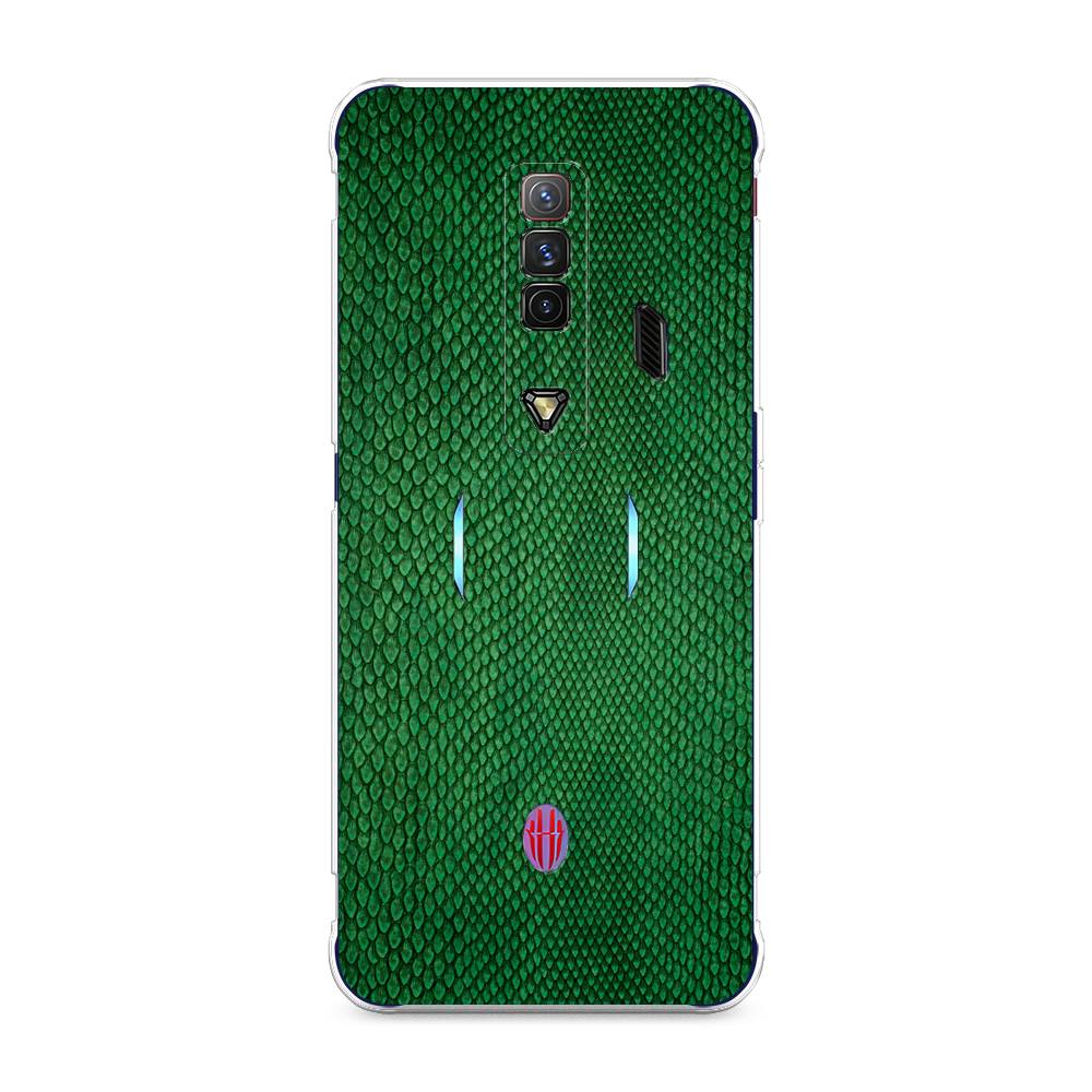 

Чехол Awog на ZTE Nubia Red Magic 7 / ЗТЕ Нубиа Ред Мэджик 7 "Изумрудная змея", Разноцветный, 135950-3