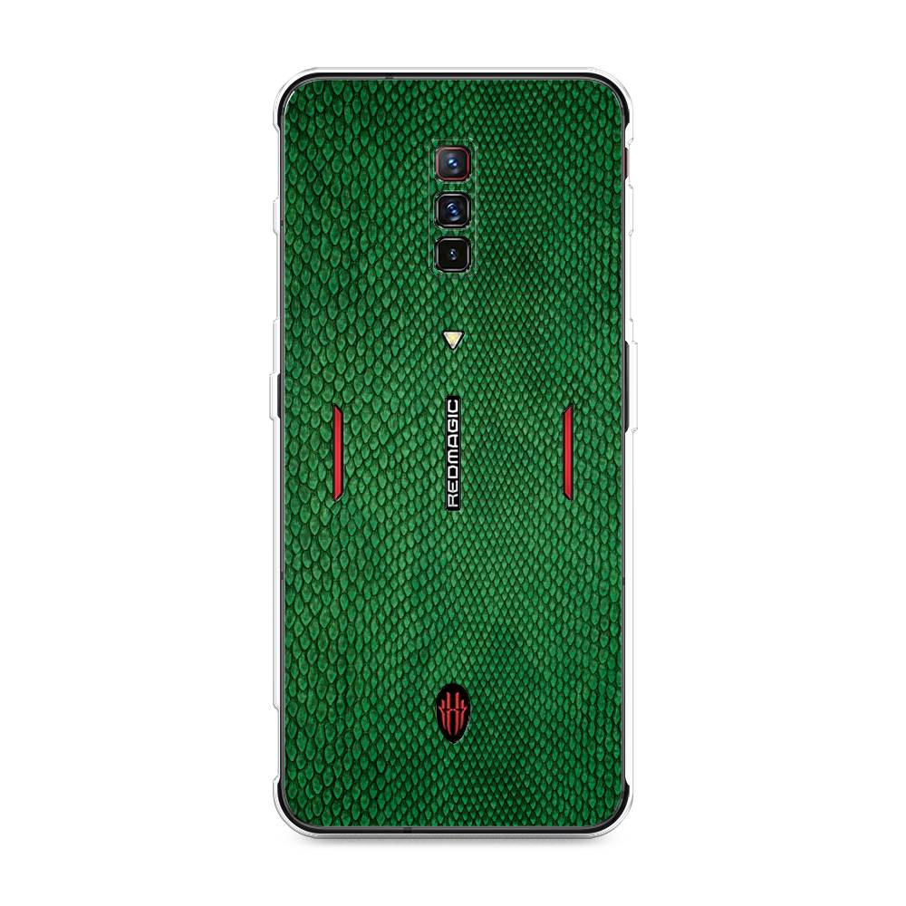 

Чехол Awog на ZTE Nubia Red Magic 6 / ЗТЕ Нубиа Ред Мэджик 6 "Изумрудная змея", Разноцветный, 135150-3