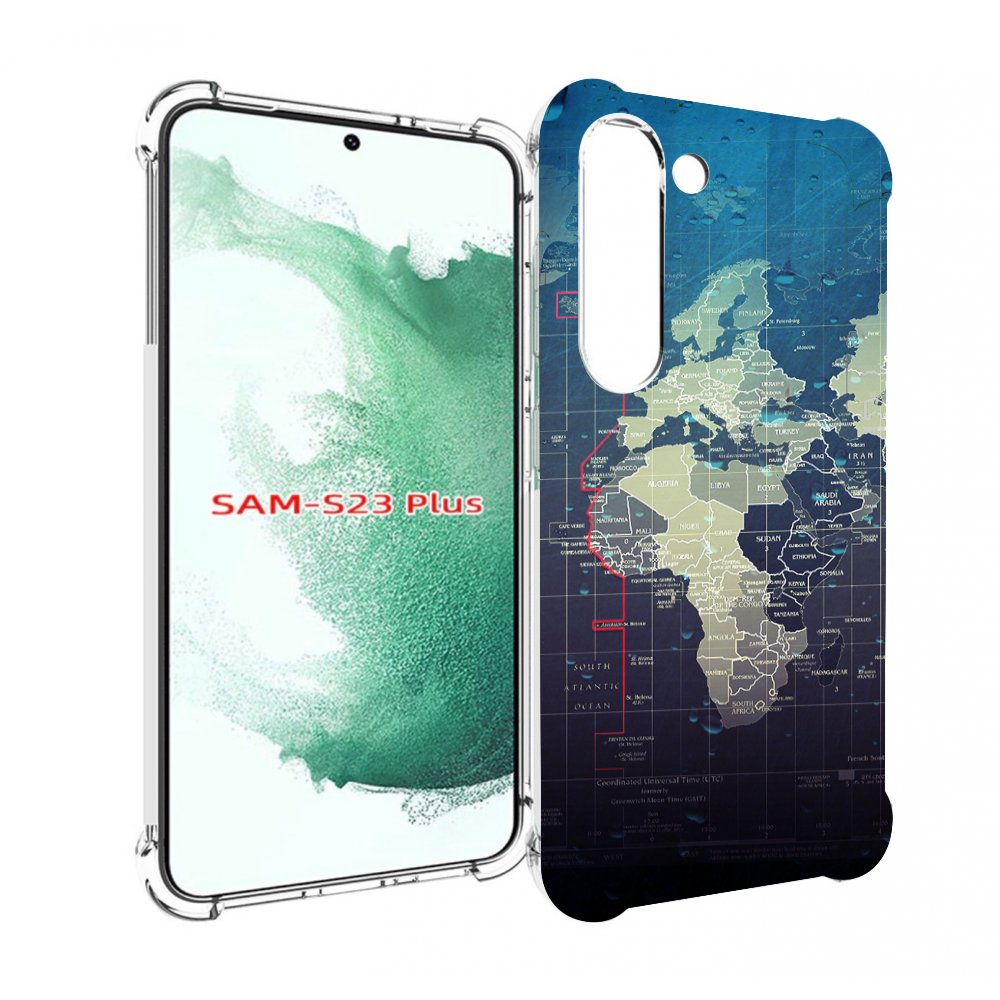 Чехол MyPads бункер-анклава для Samsung Galaxy S23 Plus +
