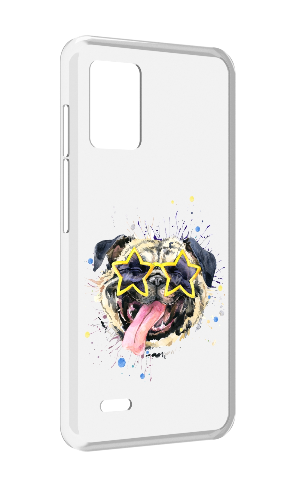 

Чехол MyPads мопс боксер для UMIDIGI Bison X10S / Bison X10G, Прозрачный, Tocco