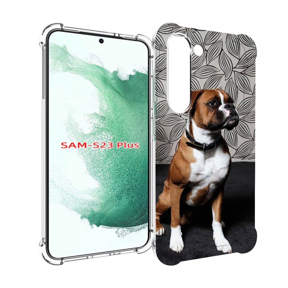 

Чехол MyPads боксер собака для Samsung Galaxy S23 Plus +, Прозрачный, Tocco