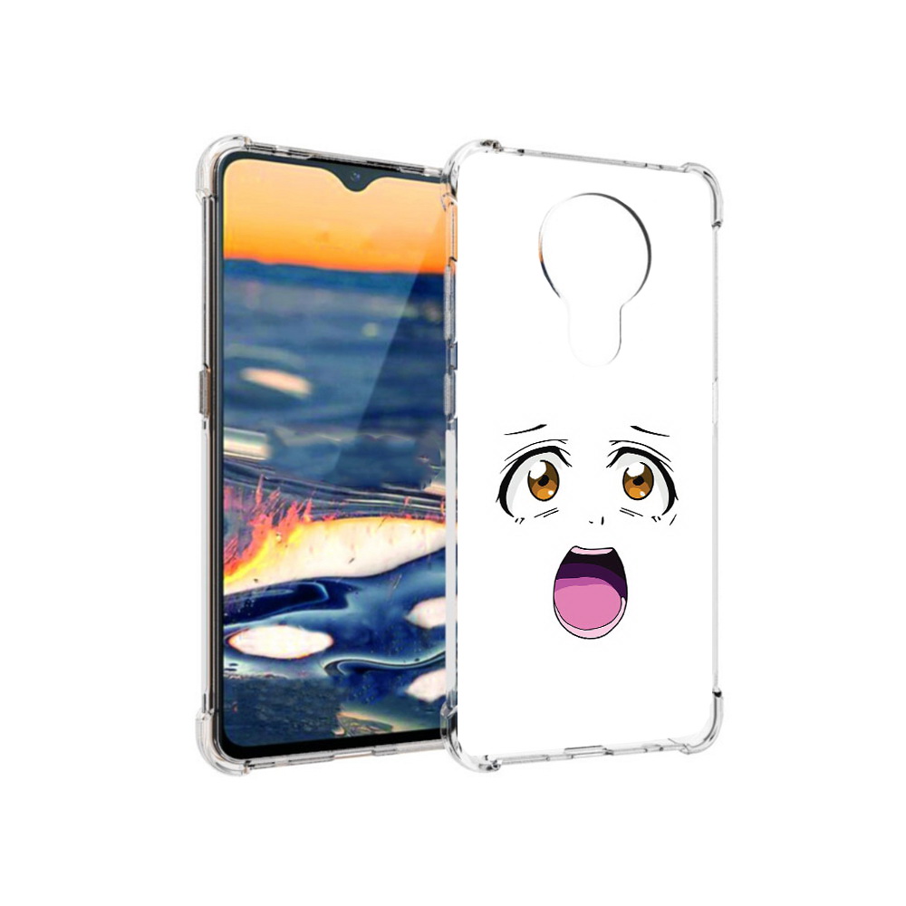 

Чехол MyPads Tocco для Nokia 5.3 аниме лицао (PT227052.106.223), Прозрачный, Tocco