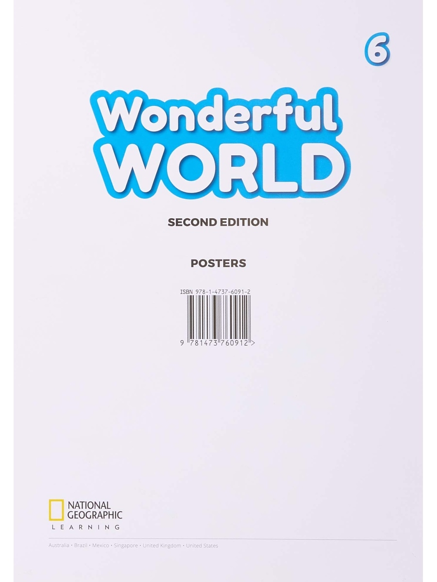 

Книга Wonderful World 2nd edition 6 Posters