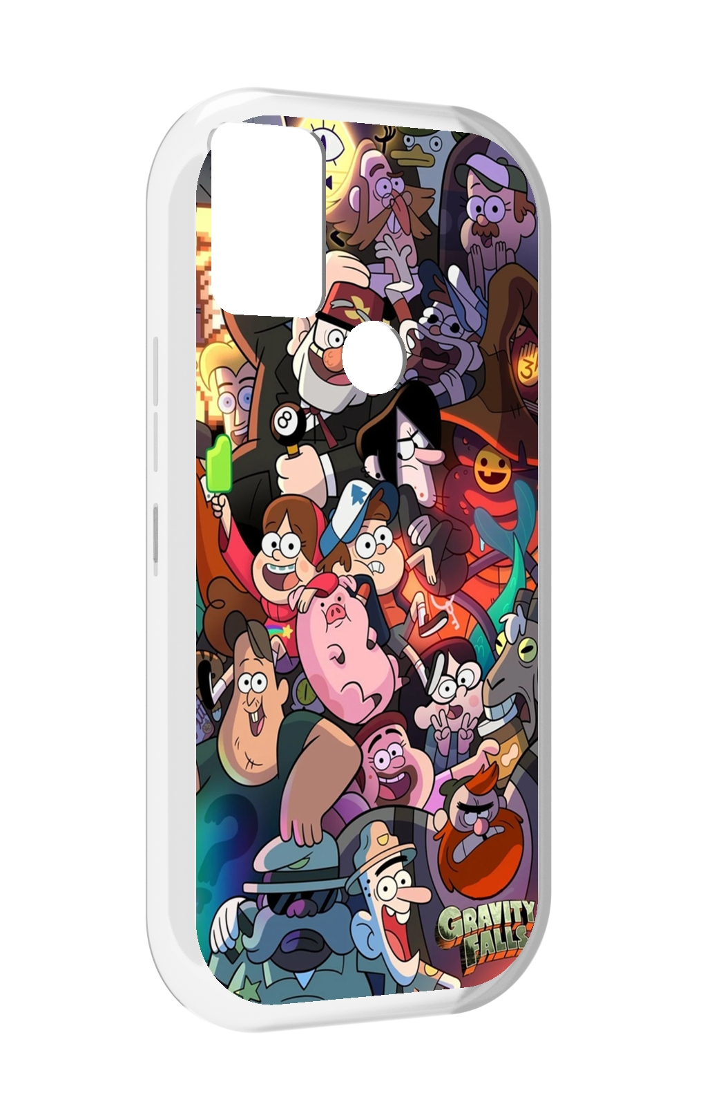 

Чехол MyPads гравити-фолз для UMIDIGI A9, Прозрачный, Tocco