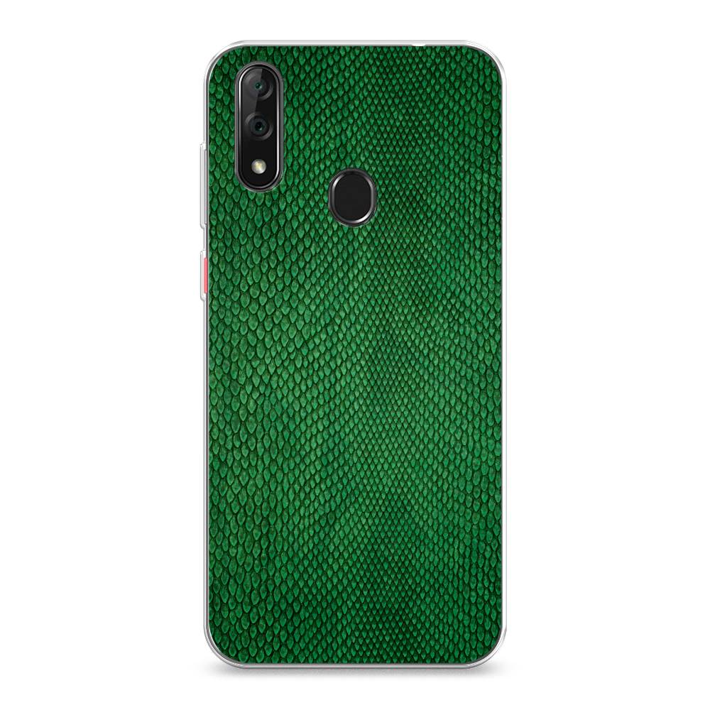 

Чехол Awog на ZTE Blade V10 / ЗТЕ Блэйд V10 "Изумрудная змея", Разноцветный, 132750-3