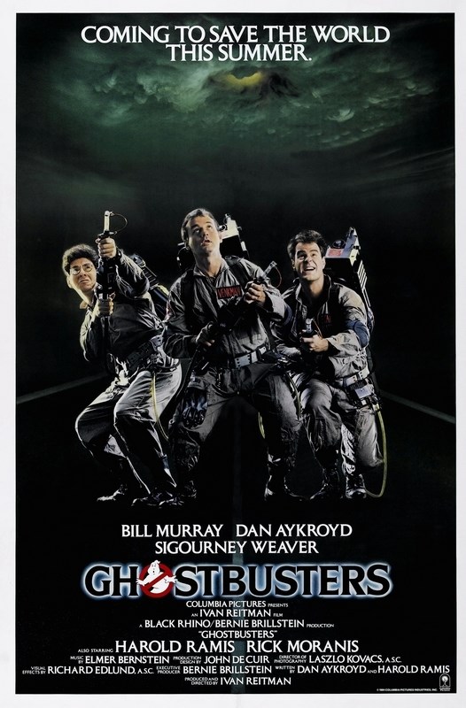 

Постер к фильму "Охотники за привидениями" (Ghost Busters) A4
