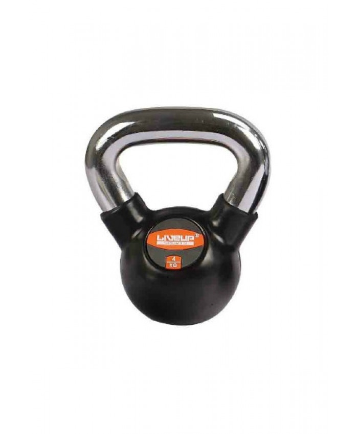 фото Гиря liveup rubber kettel dumbell ls2044-4