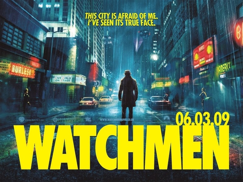

Постер к фильму "Хранители" (Watchmen) Оригинальный 101,6x76,2 см