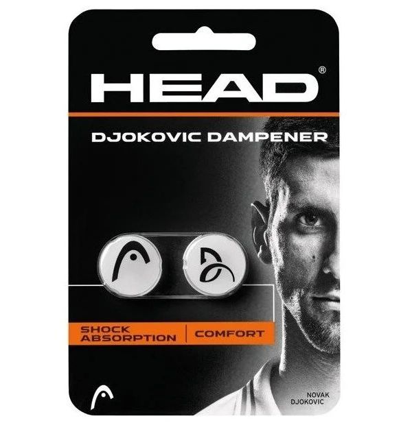 фото Виброгасители head djokovic dampener 2 pcs pack 285704-wh