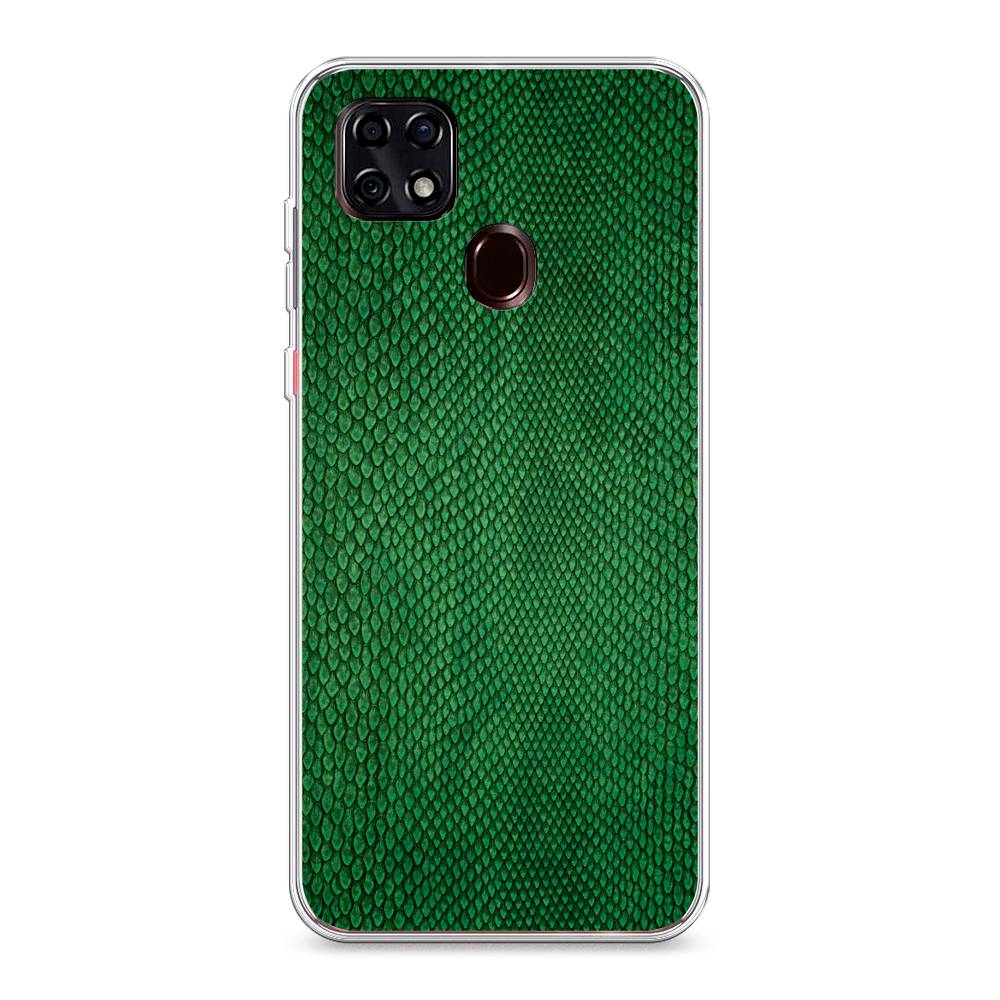 

Чехол Awog на ZTE Blade 20 Smart / ЗТЕ Блэйд 20 Smart "Изумрудная змея", Разноцветный, 133550-3