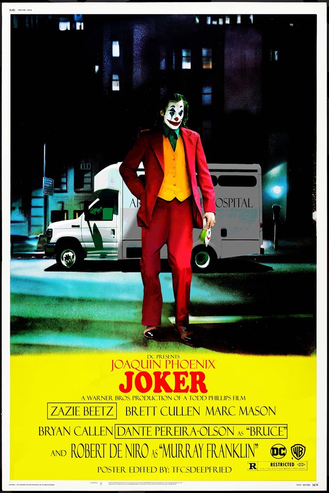 

Джокер (Jokerr), Тодд Филлипс 50x70 см