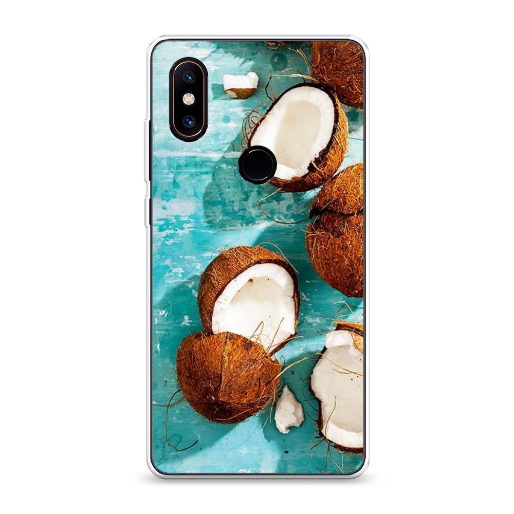 

Чехол Awog на Xiaomi Mi Mix 2S "Разбитые кокосы", Разноцветный, 33450-10