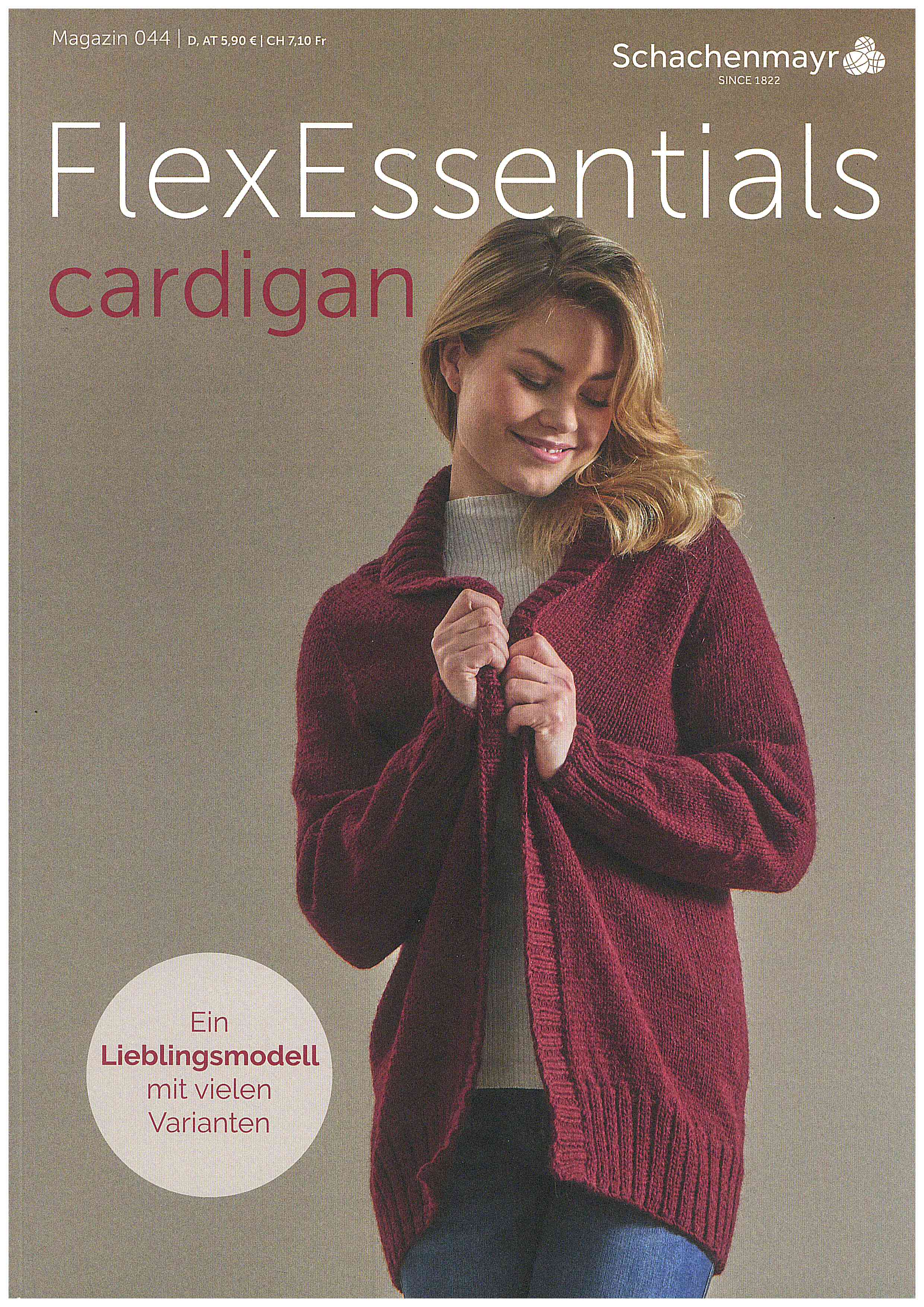 

Журнал Schachenmayr "Magazin 044 - FlexEssentials Cardigan" //, MEZ, 9855044.00001
