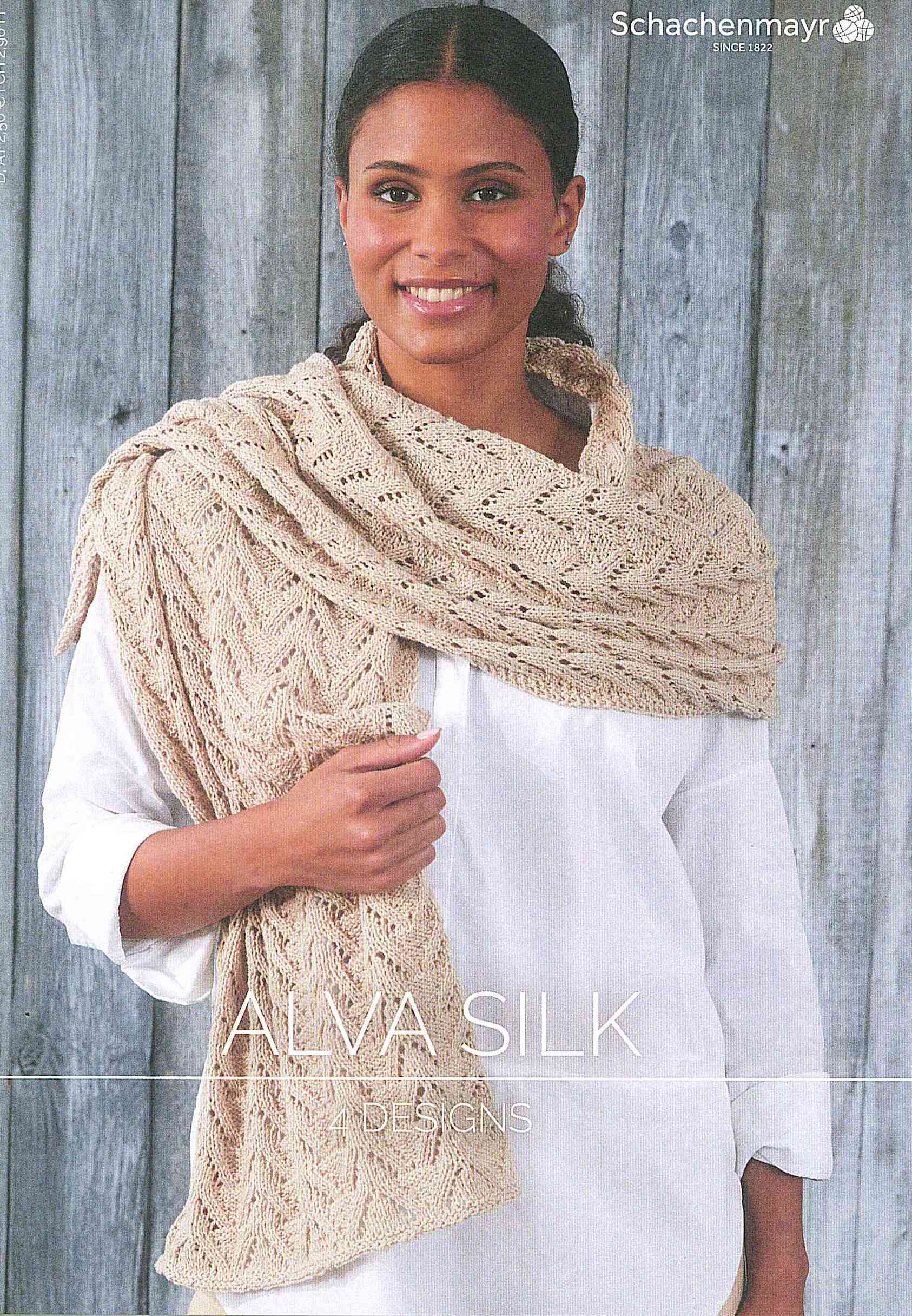 

Буклет Schachenmayr 4 Designs Alva Silk, на немецком языке, MEZ, 9839945-00001