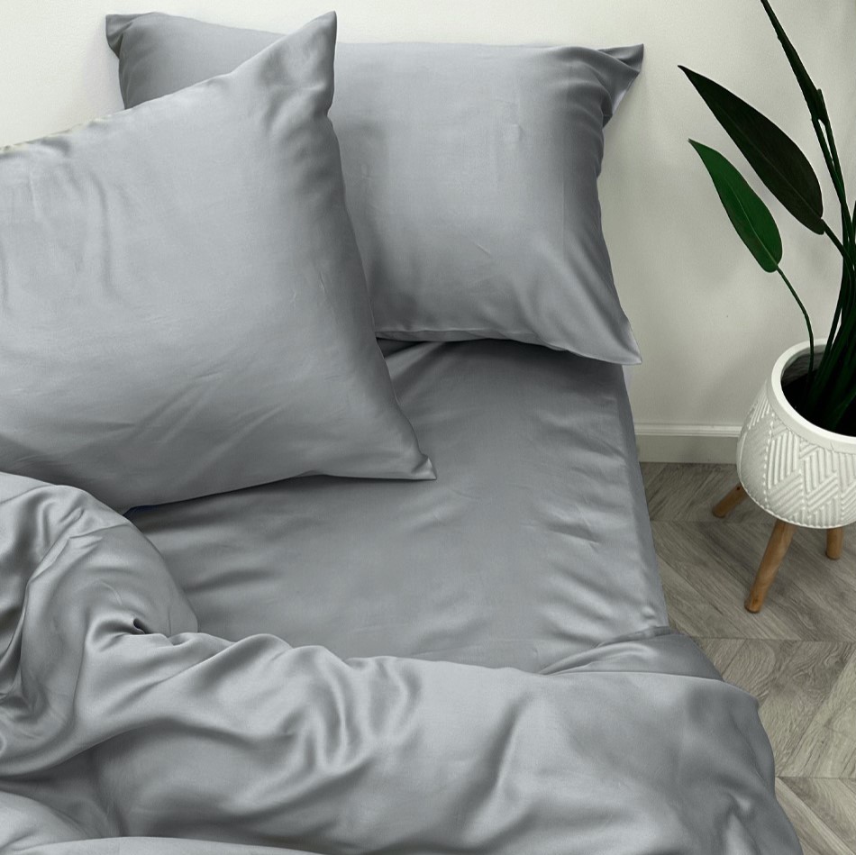 

Постельное белье BEDDIE-WEDDIE, Евро, Пододеяльник 200х200 см, Серый, Классика