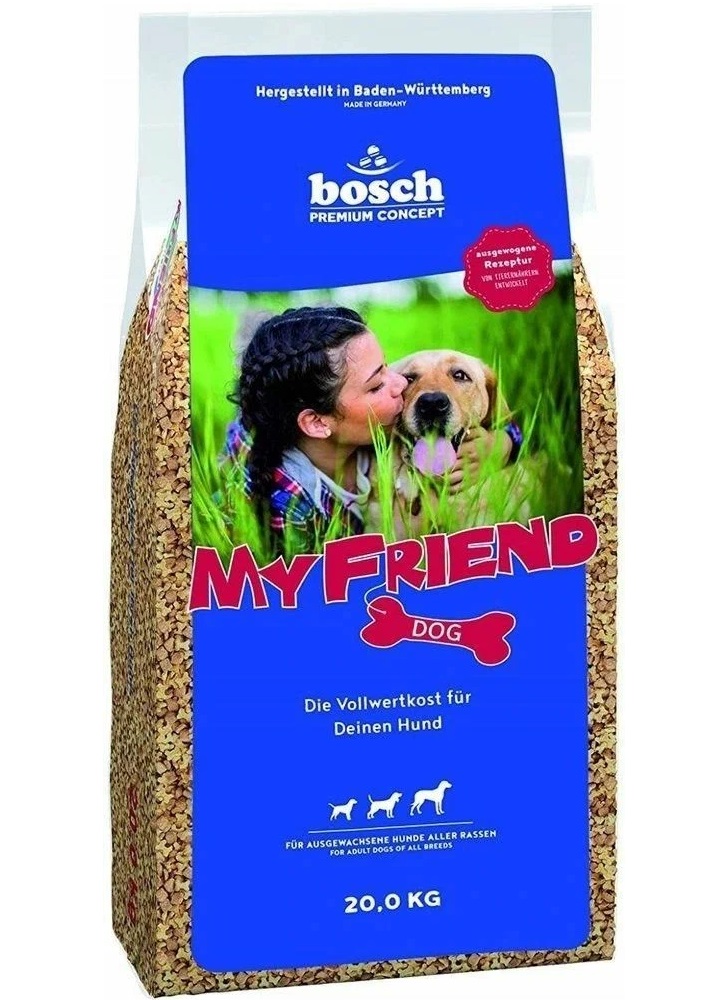 

Сухой корм для собак Bosch My Friend, мясо, 20кг, My Friend