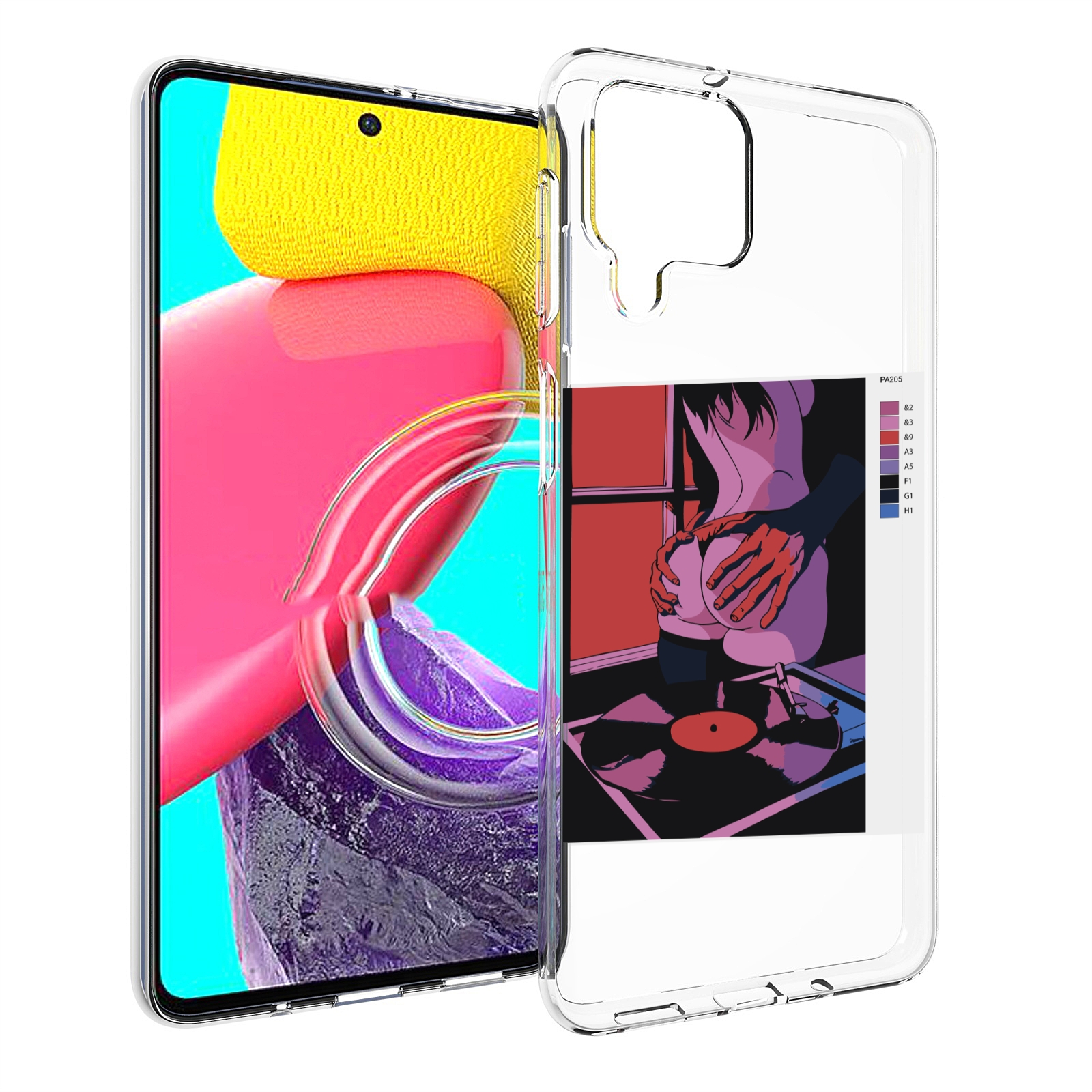 

Чехол MyPads девушка красивая сзади женский для Samsung Galaxy M53 (SM-M536), Прозрачный, Tocco
