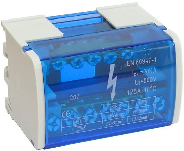 

TDM Electric блок модульный распределительный на DIN-рейку 100А, 2П (2x7)
