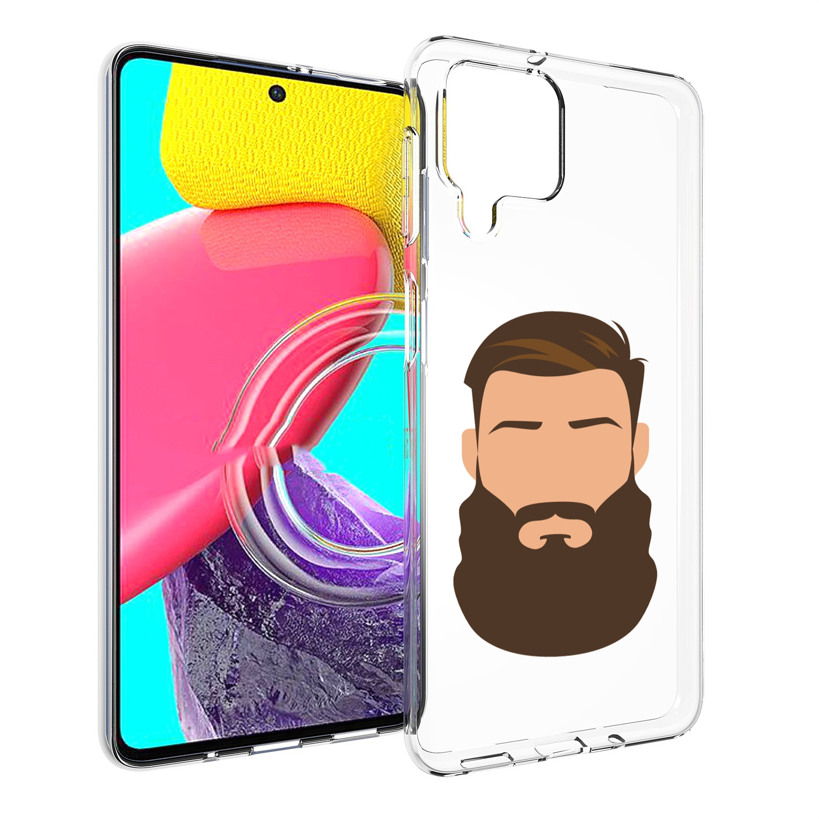 

Чехол MyPads густая-борода для Samsung Galaxy M53 (SM-M536), Прозрачный, Tocco