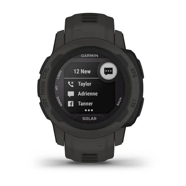 Смарт-часы Garmin Instinct 2S Solar (010-02564-00) Graphite