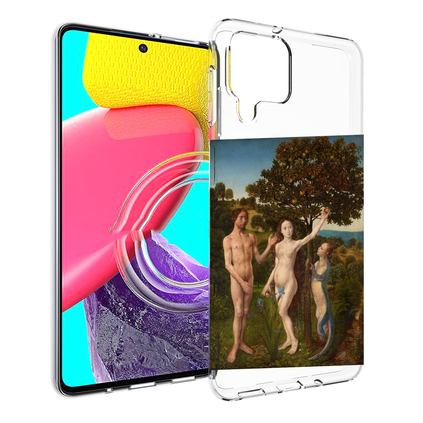 

Чехол MyPads грехопадение для Samsung Galaxy M53 (SM-M536), Прозрачный, Tocco