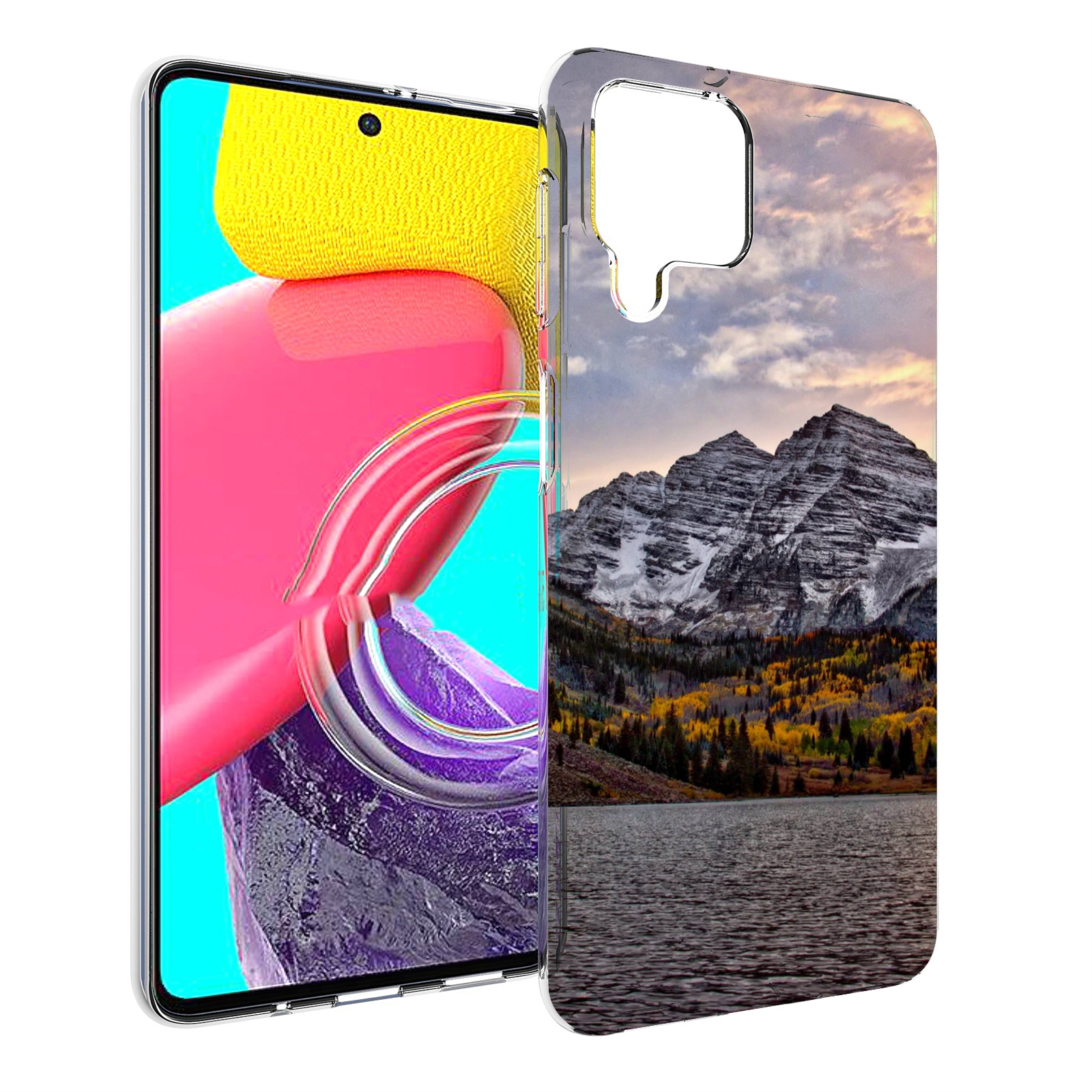 

Чехол MyPads горы-колорадо для Samsung Galaxy M53 (SM-M536), Прозрачный, Tocco
