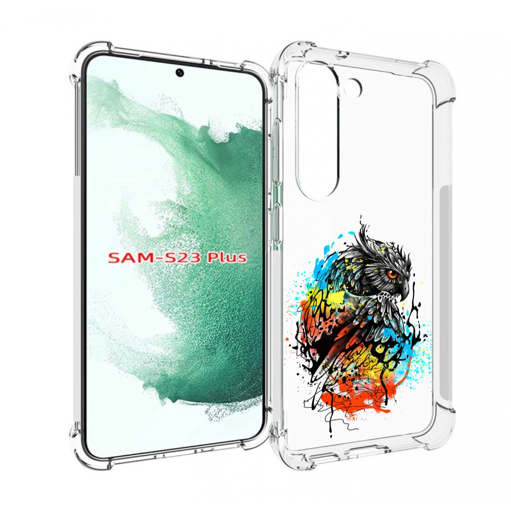 

Чехол MyPads Творческая сова для Samsung Galaxy S23 Plus +, Прозрачный, Tocco