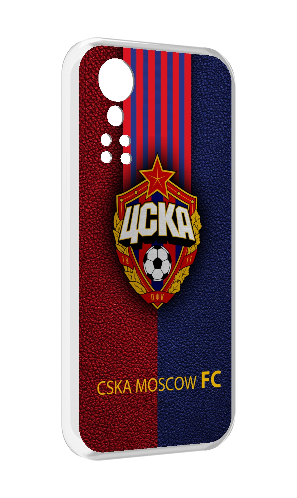 

Чехол MyPads фк цска для ZTE Axon 30 5G / Axon 30S, Прозрачный, Tocco