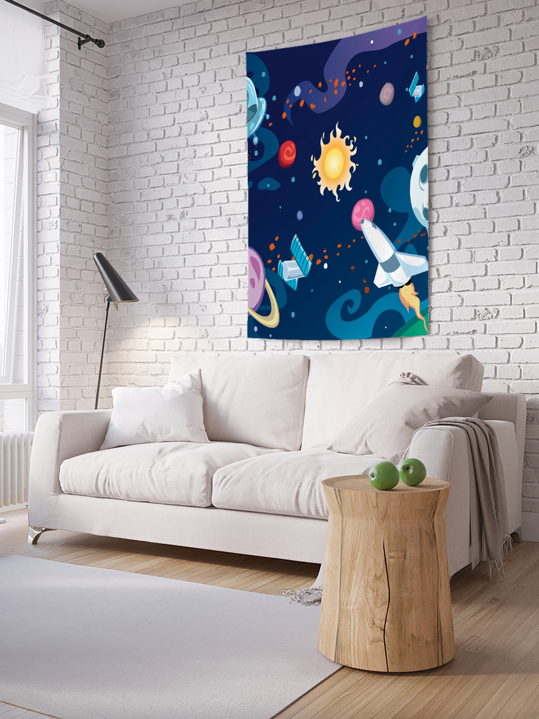 

Вертикальное фотопанно на стену JoyArty Космическое разнообразие 150x200 см, Космическое разнообразие