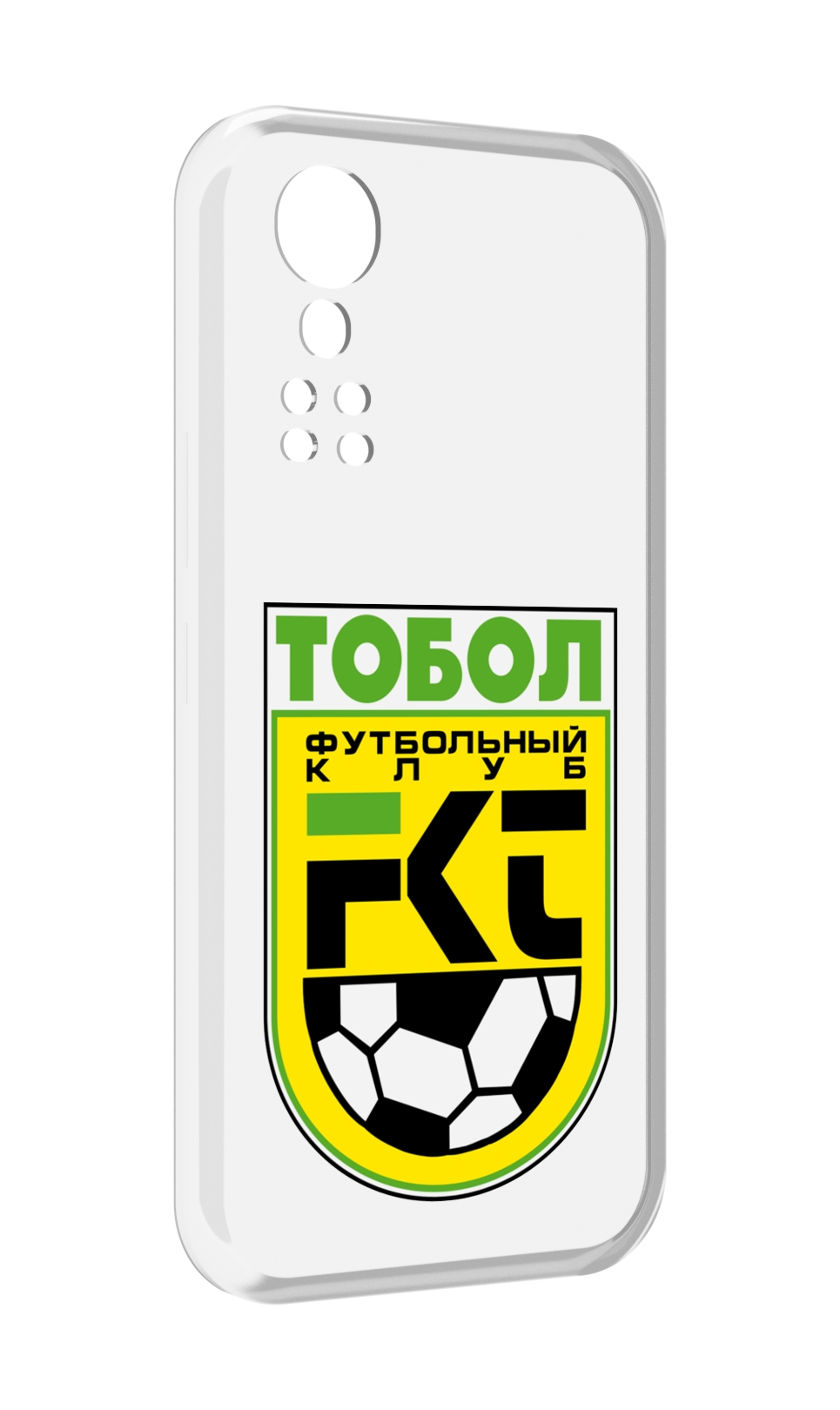 

Чехол MyPads фк тобол мужской для ZTE Axon 30 5G / Axon 30S, Прозрачный, Tocco