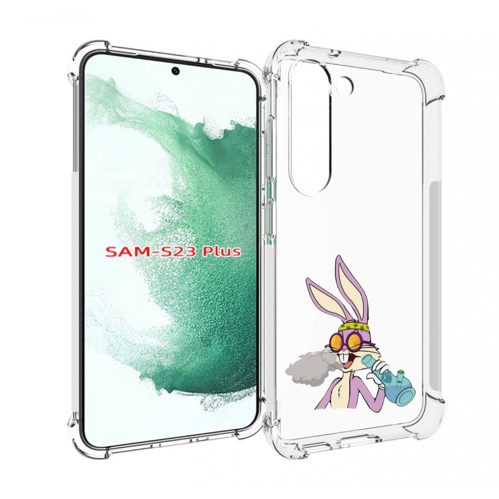 

Чехол MyPads бакс-банни-любитель-подымить для Samsung Galaxy S23 Plus +, Прозрачный, Tocco