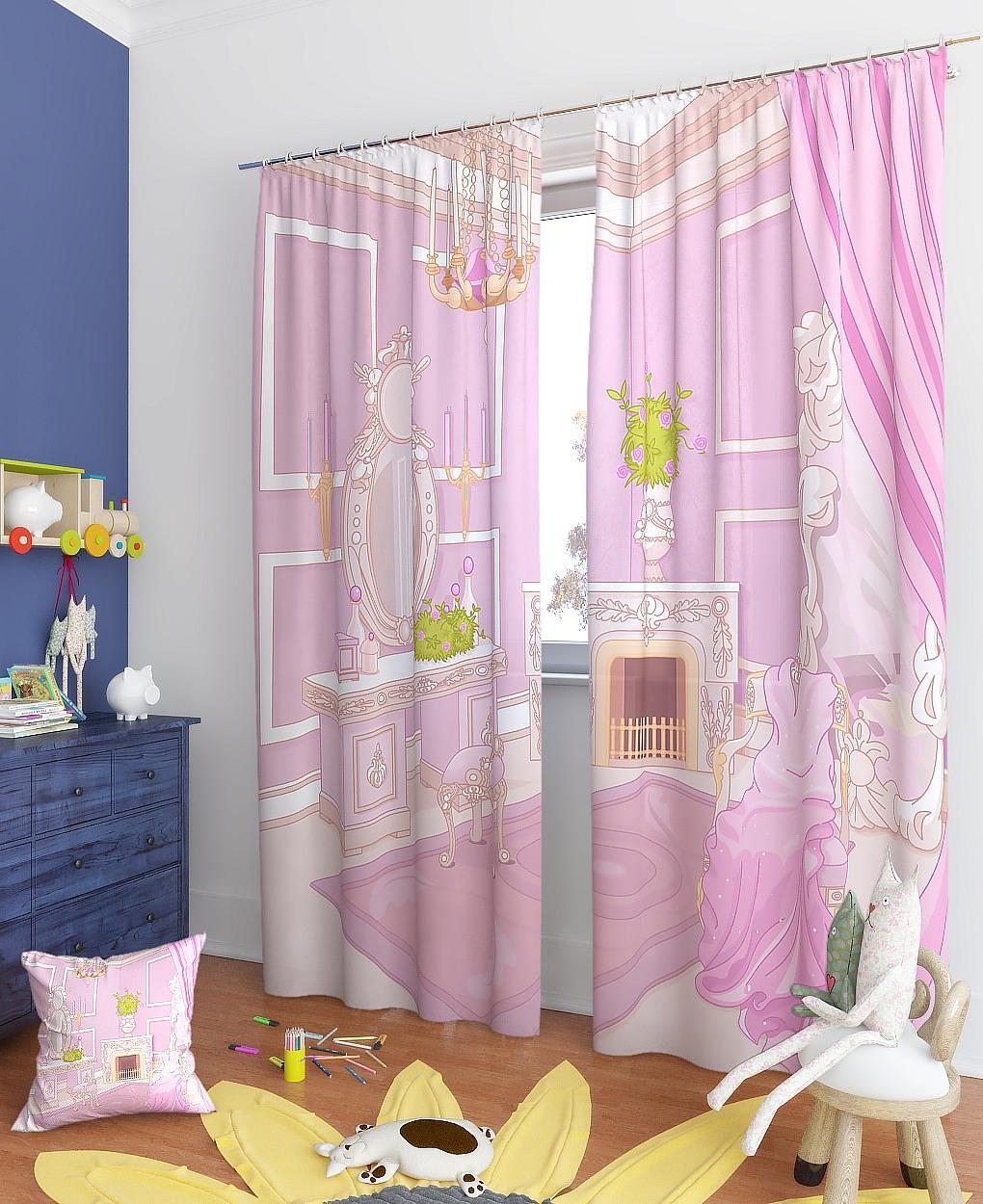 

Фотошторы AT HOME Кетлея высота 260 см, ширина 150 см, крепление - шторная лента, 900432