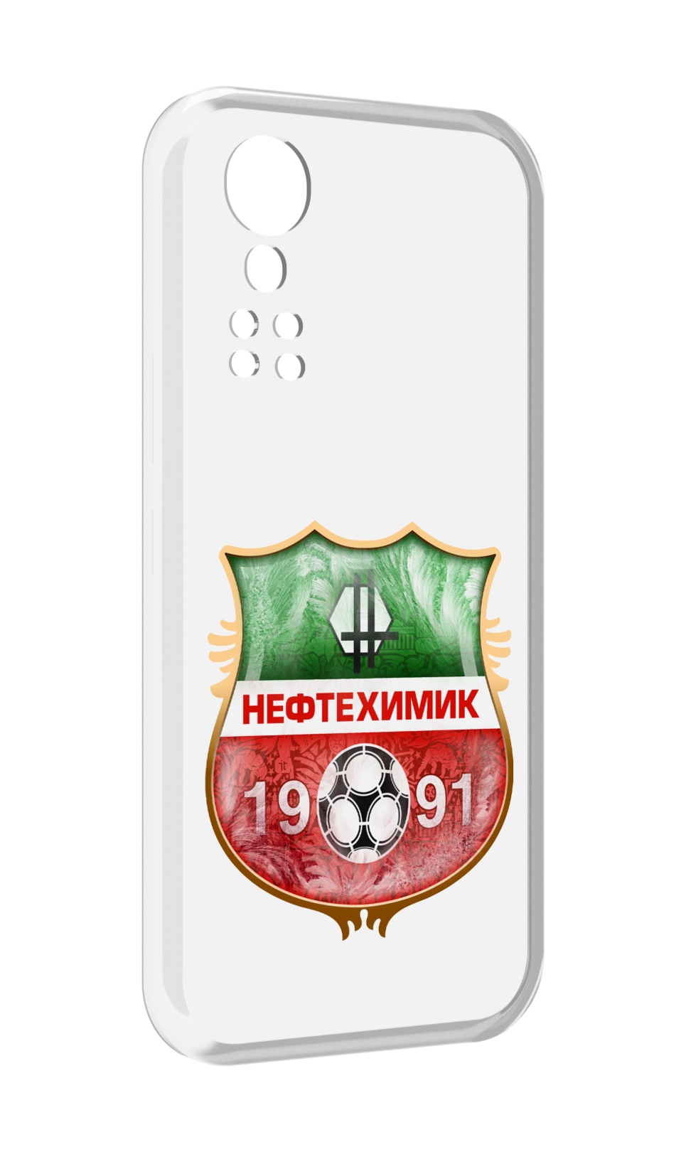 Чехол MyPads фк нефтехимик нижнекамск для ZTE Axon 30 5G / Axon 30S
