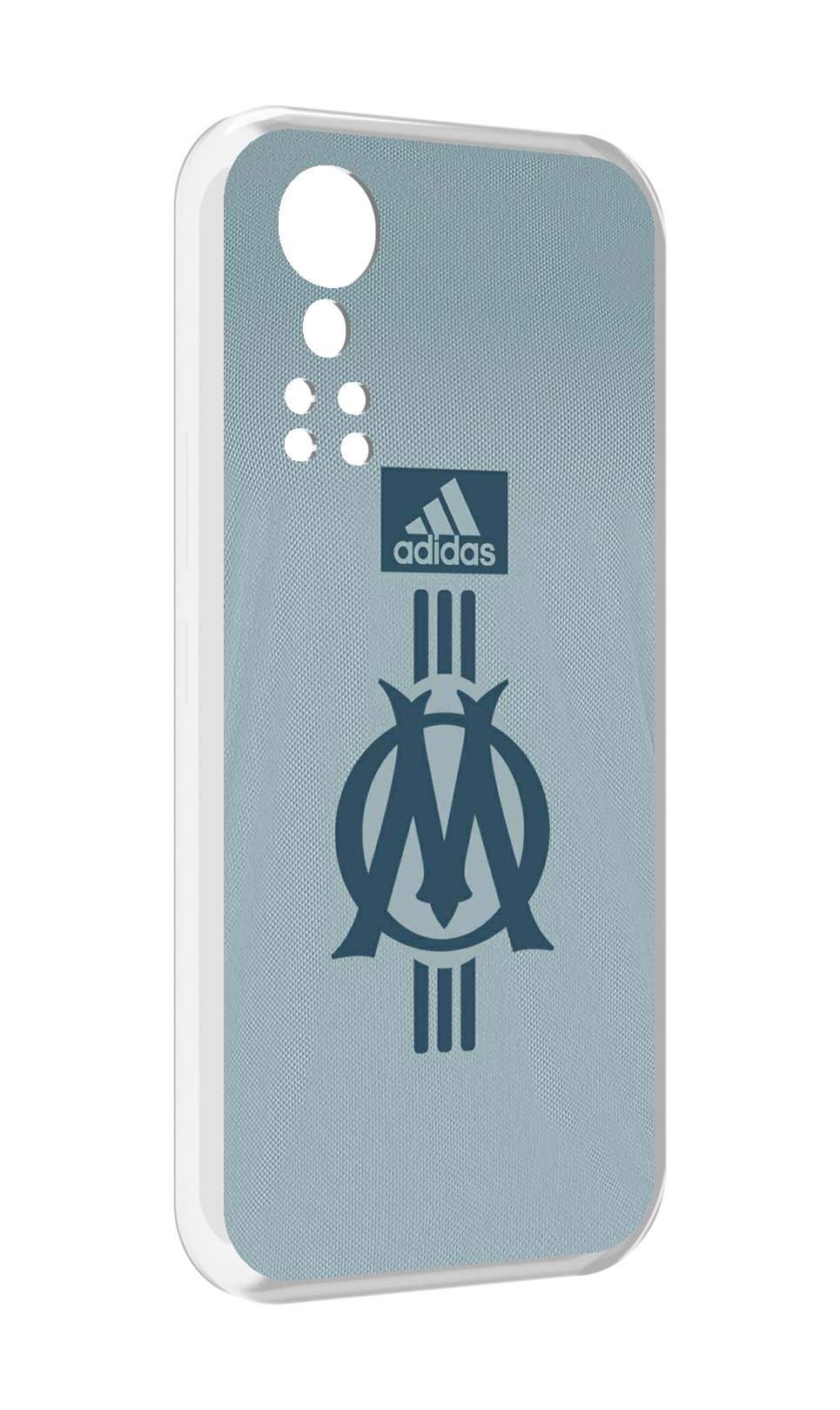 

Чехол MyPads фк марсель для ZTE Axon 30 5G / Axon 30S, Прозрачный, Tocco