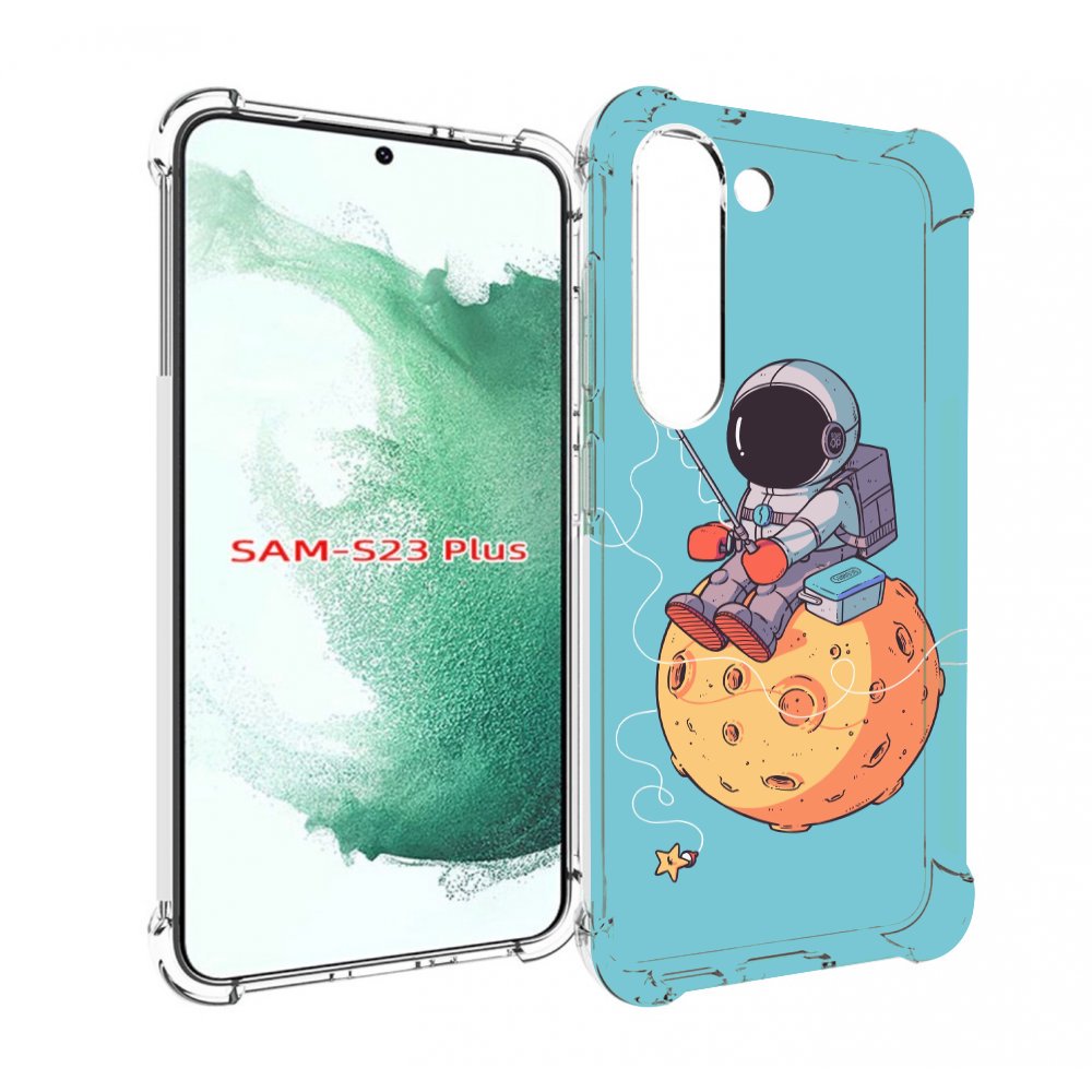 

Чехол MyPads астронавт ловит звезду для Samsung Galaxy S23 Plus +, Прозрачный, Tocco