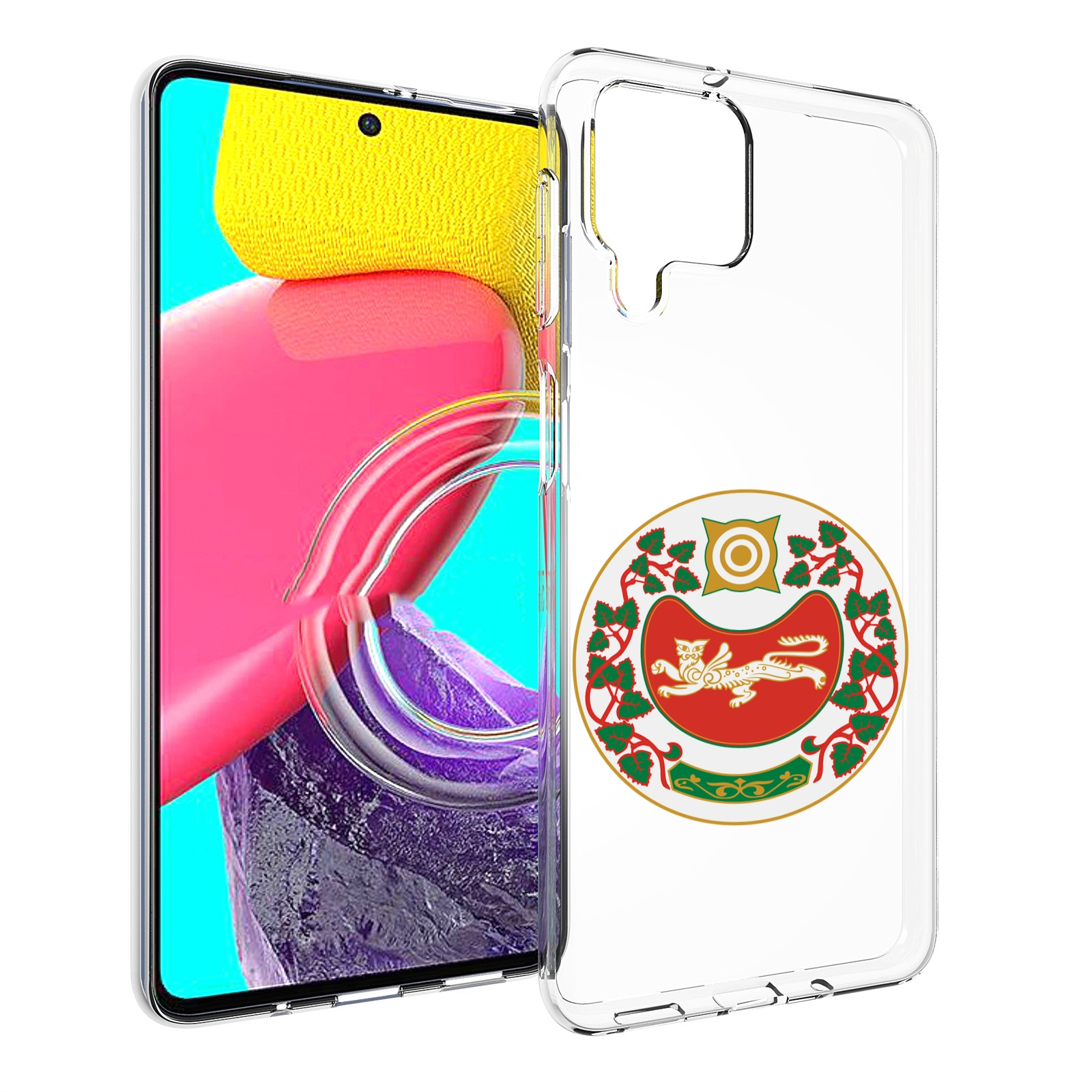

Чехол MyPads герб-хакасия-абакан для Samsung Galaxy M53 (SM-M536), Прозрачный, Tocco