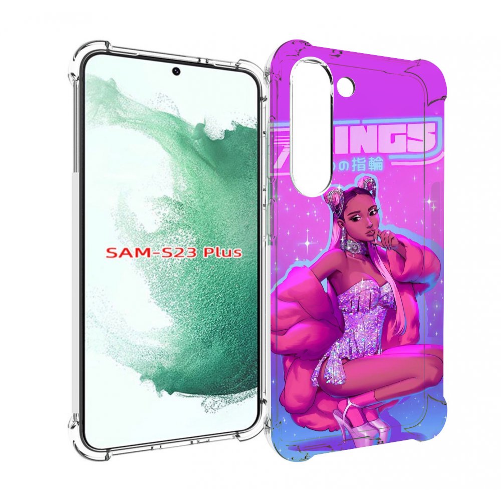 

Чехол MyPads ариана-гранде для Samsung Galaxy S23 Plus +, Прозрачный, Tocco
