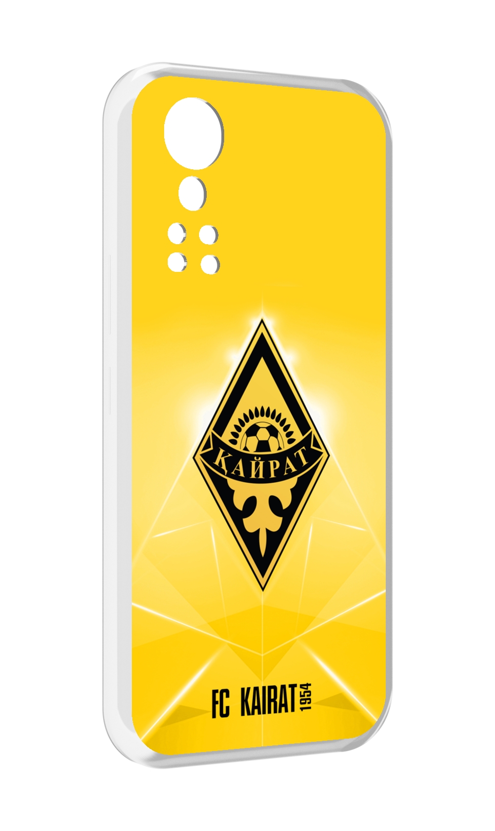 

Чехол MyPads фк каират алматы для ZTE Axon 30 5G / Axon 30S, Прозрачный, Tocco