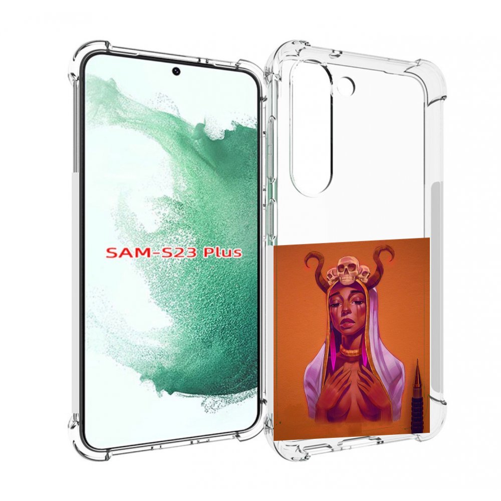 

Чехол MyPads античная-девушка для Samsung Galaxy S23 Plus +, Прозрачный, Tocco