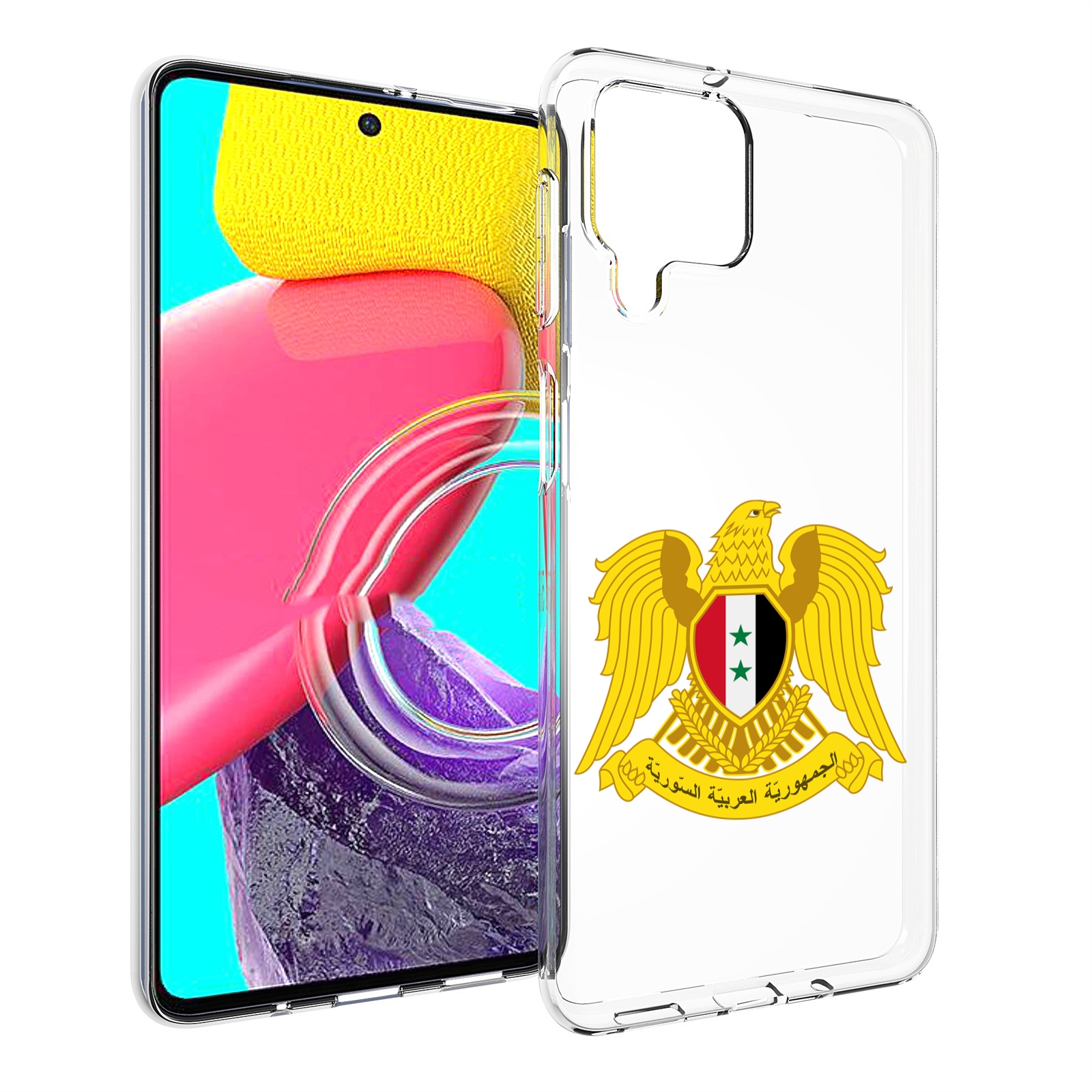 

Чехол MyPads герб-сирии для Samsung Galaxy M53 (SM-M536), Прозрачный, Tocco