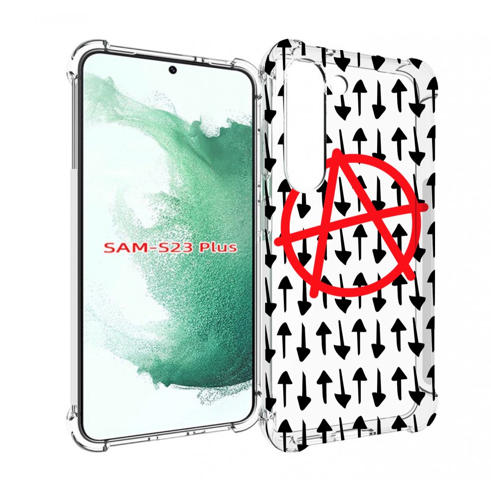 

Чехол MyPads анархия-панк для Samsung Galaxy S23 Plus +, Прозрачный, Tocco