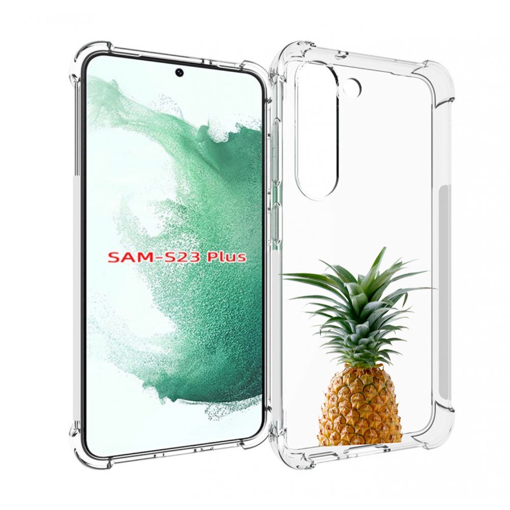 

Чехол MyPads ананас для Samsung Galaxy S23 Plus +, Прозрачный, Tocco