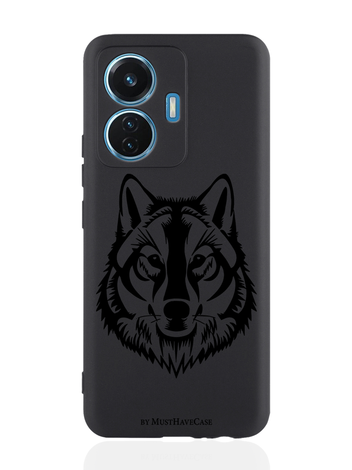 

Чехол MustHaveCase для Vivo T1/S15e Волк черный